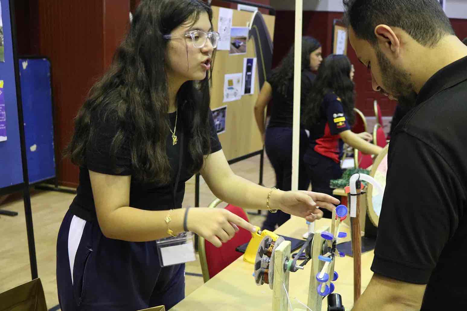 Mawakeb's Inaugural STEM Jr Exhibition Photo