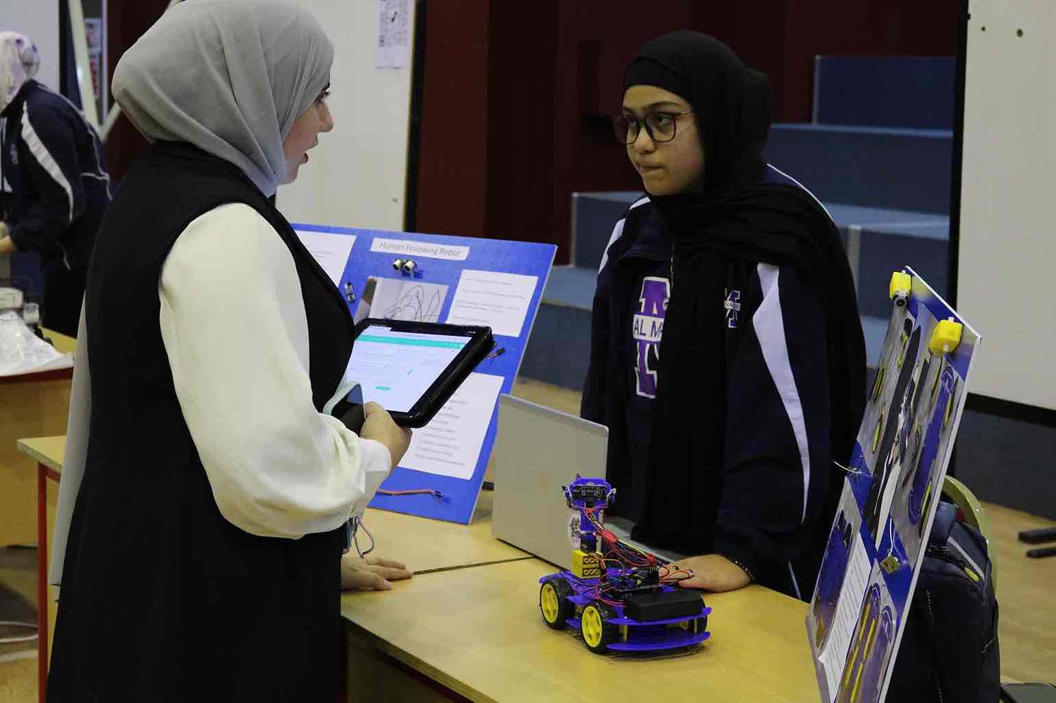 Mawakeb's Inaugural STEM Jr Exhibition Photo