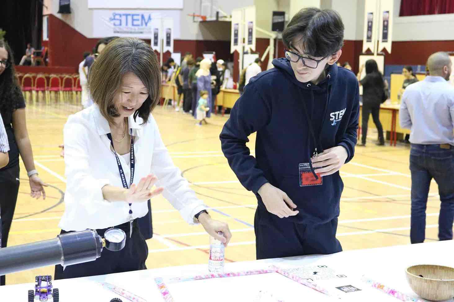 Mawakeb's Inaugural STEM Jr Exhibition Photo